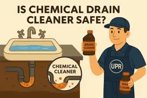 Is chemical drain cleaner safe for use?