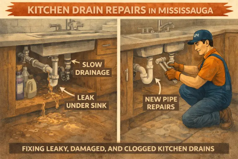 Kitchen drain repair and maintenance service